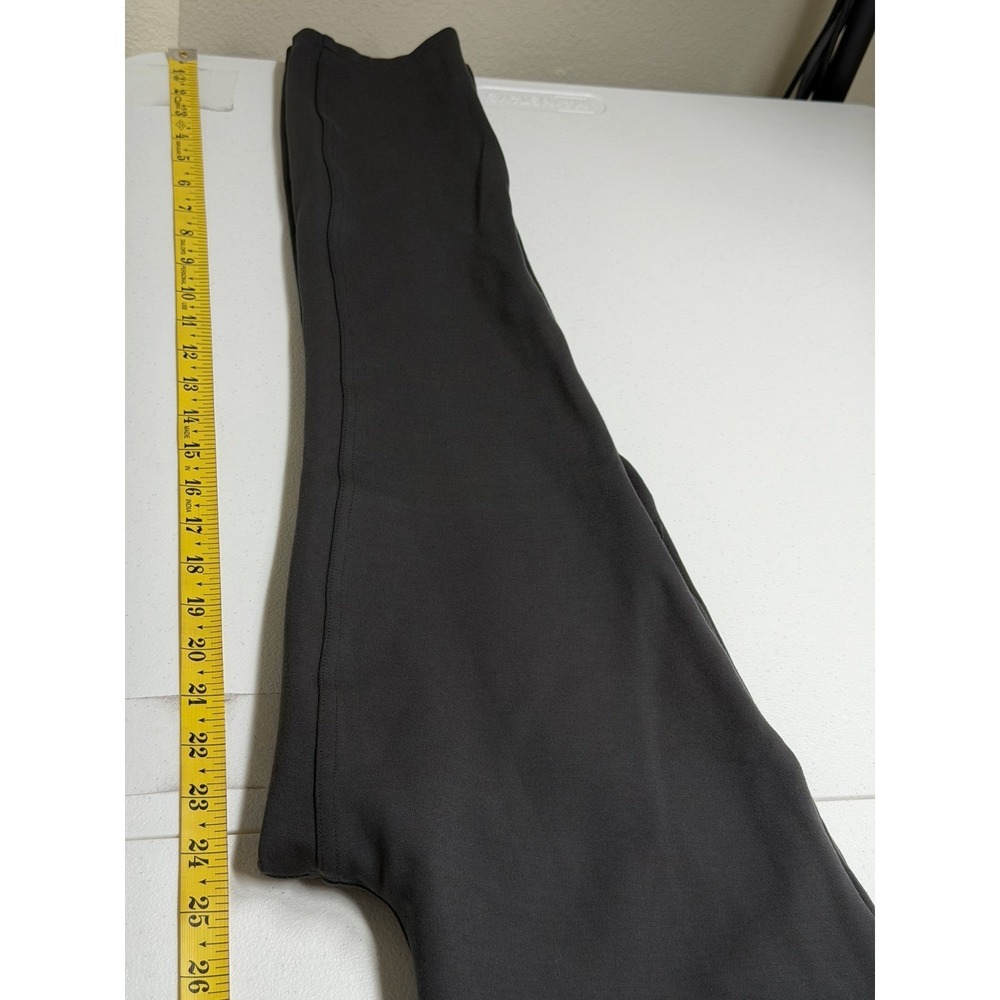Spanx Pants Women Medium Gray The Perfect Ankle Pull On Ponte Knit Travel Office - Picture 10 of 10